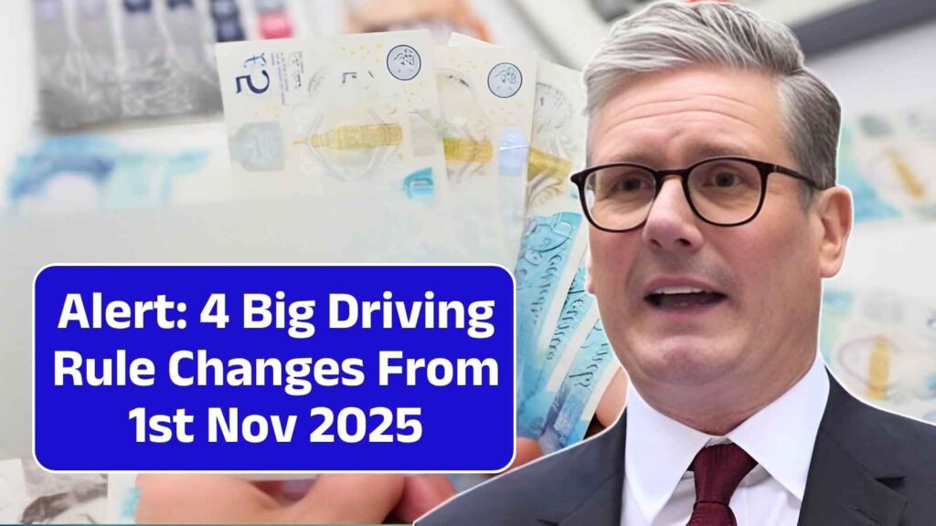 Alert: 4 Big Driving Rule Changes From 1st Nov 2025 – Don’t Risk Being Caught Out!