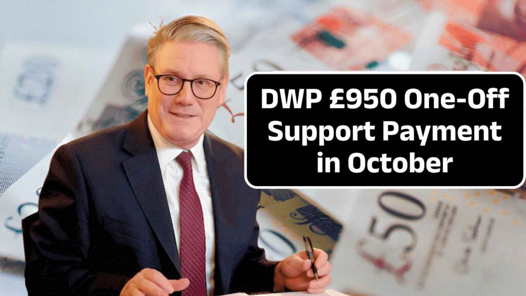 Get Your DWP £950 One-Off Support Payment in October 2025 – Eligibility, Rules & How to Claim Explained!