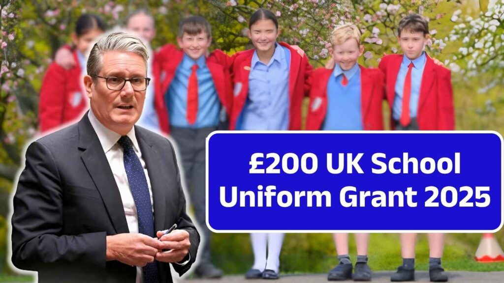 £200 UK School Uniform Grant 2025: Government Announces New Financial Support for Parents to Help with Back-to-School Costs
