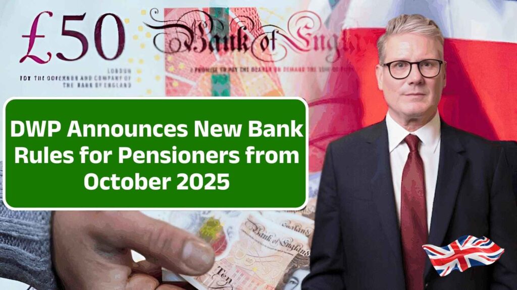DWP Announces New Bank Rules for Pensioners from October 2025 – Key Actions You Need to Take Now