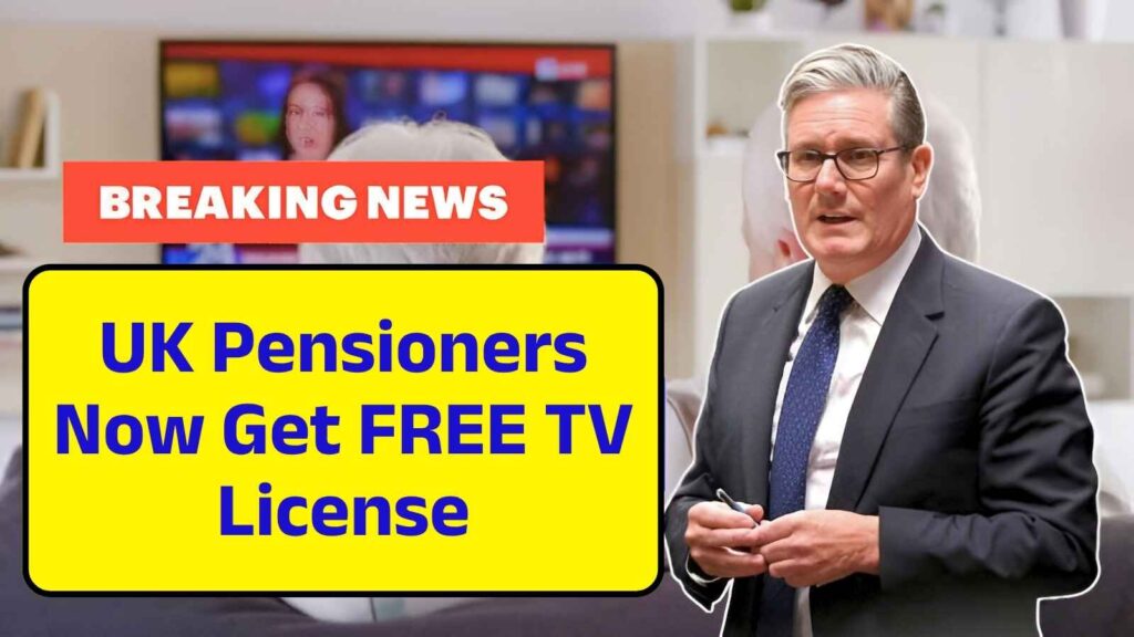 Breaking News: UK Pensioners Now Get FREE TV License! Govt. Officially Approves – Don’t Miss Out on This Major Benefit!